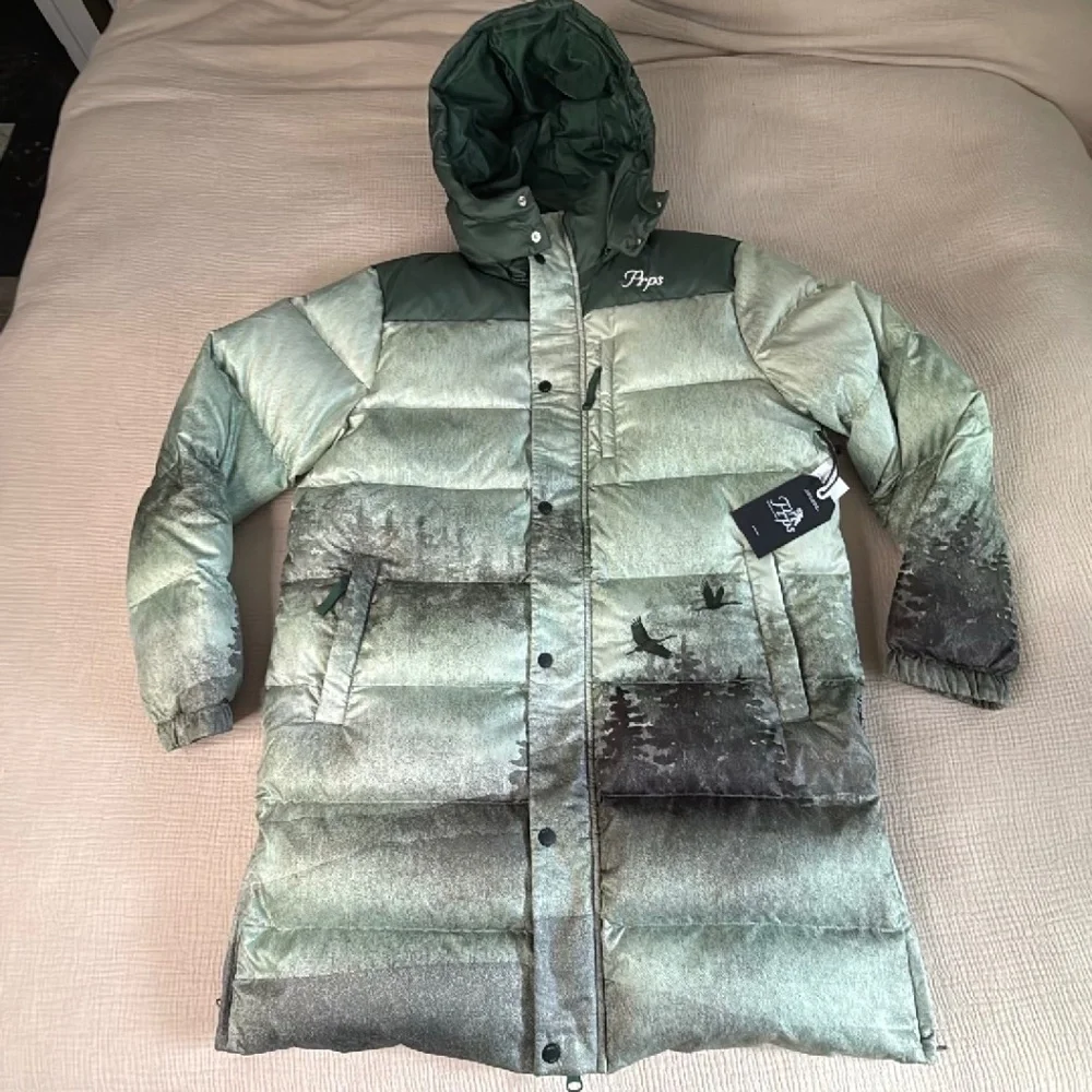 NWT‎ PRPS Le Brins Parka Jacket Puffer Hooded Hunting Outdoors Down Fill $450
